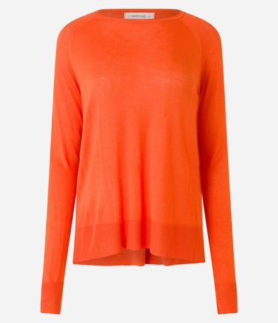 Suéter de Punto con Cuello Redondo 6