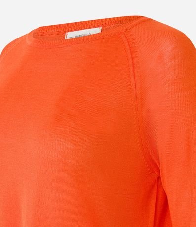 Suéter de Punto con Cuello Redondo 7