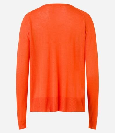 Suéter de Punto con Cuello Redondo 8