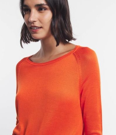 Suéter de Punto con Cuello Redondo 3