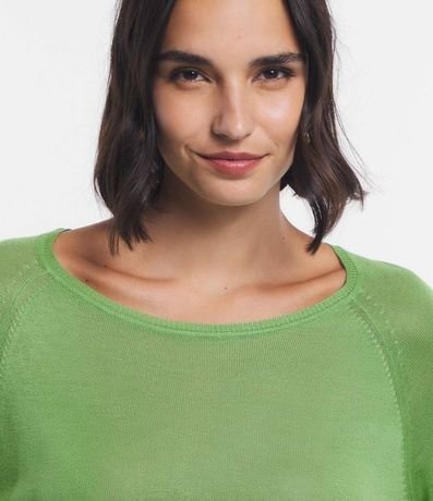 Suéter de Punto con Cuello Redondo 3