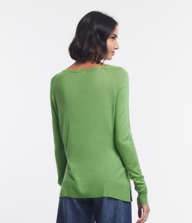 Suéter de Punto con Cuello Redondo 4