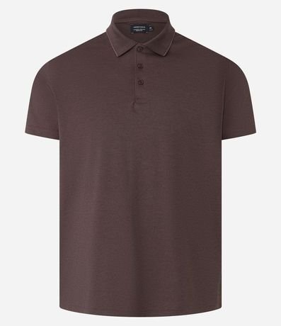 Remera Polo Manga Corta en Algodón 5