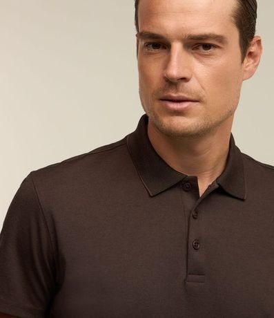 Remera Polo Manga Corta en Algodón 3