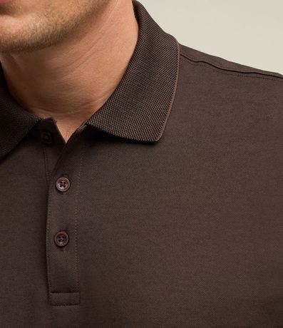 Remera Polo Manga Corta en Algodón 4