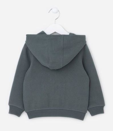 Buzo Infantil Básico sin Estampado con Capucha y Bolsillo - 1 a 4 años 2