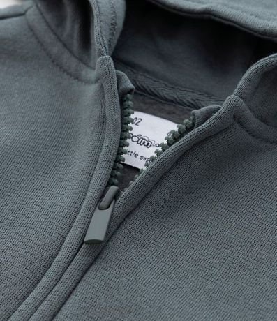 Buzo Infantil Básico sin Estampado con Capucha y Bolsillo - 1 a 4 años 5