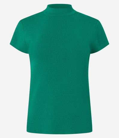 Blusa de Punto con Cuello Alto 6