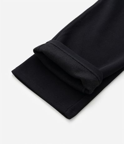 Pantalón Recto en Algodón con Bolsillos y Lazo en la Cintura 9