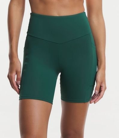 Bermuda Deportiva en Poliamida con Cintura Ancha 2