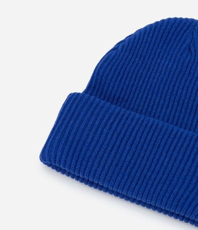 Gorro de Punto Acanalado con Bajo Plegado 3