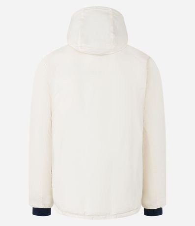 Campera Puffer Doble Faz con Capucha y Cuello Alto 12