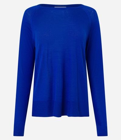 Suéter de Punto con Cuello Redondo 5