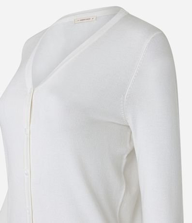 Cardigan en Viscosa con Cierre en Botones 6