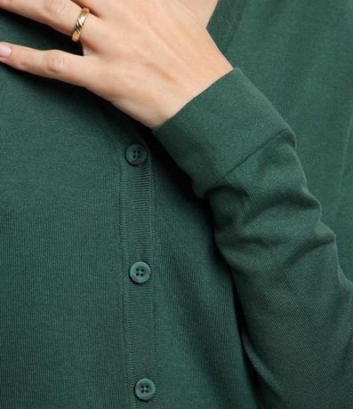 Cardigan en Viscosa con Cierre en Botones 2