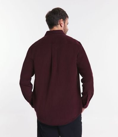 Camisa en Terciopelo con Bolsillos Delanteros 3
