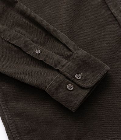 Camisa en Terciopelo con Bolsillos Delanteros 9
