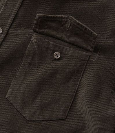 Camisa en Terciopelo con Bolsillos Delanteros 11