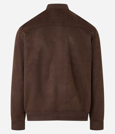 Chaqueta Bomber Lisa con Bolsillo 10