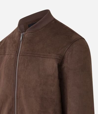 Chaqueta Bomber Lisa con Bolsillo 11