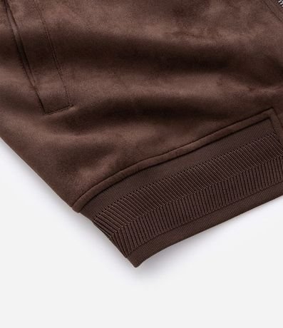 Chaqueta Bomber Lisa con Bolsillo 13