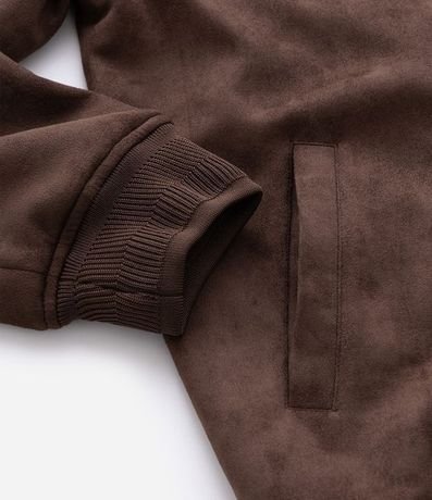 Chaqueta Bomber Lisa con Bolsillo 15