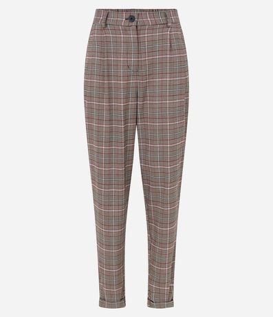 Pantalón Carrot Sastrería de Cuadros 5