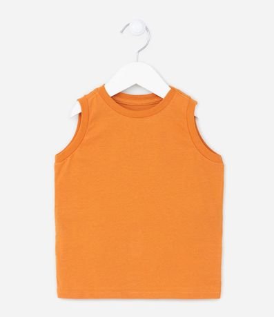 Musculosa Básica Infantil en Algodón - Talle 1 a 5 años