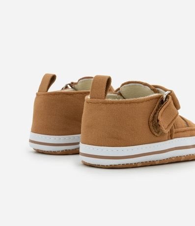 Sandalia Infantil Têxtil con Tiras y Velcro - Talle 0 a 18 meses 2