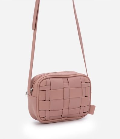 Bolsillo Transversal Infantil en PU con Textura Tramada