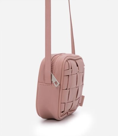 Bolsillo Transversal Infantil en PU con Textura Tramada 2
