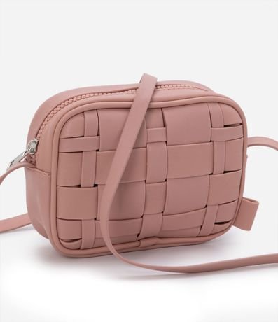 Bolsillo Transversal Infantil en PU con Textura Tramada 5