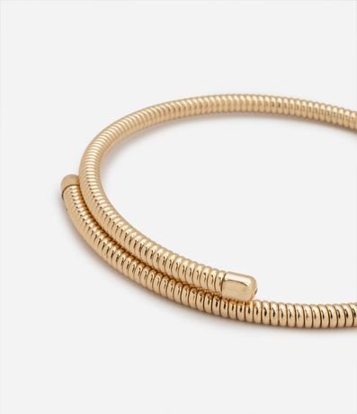 Collar Choker de Muellesa con Textura Serpiente 3
