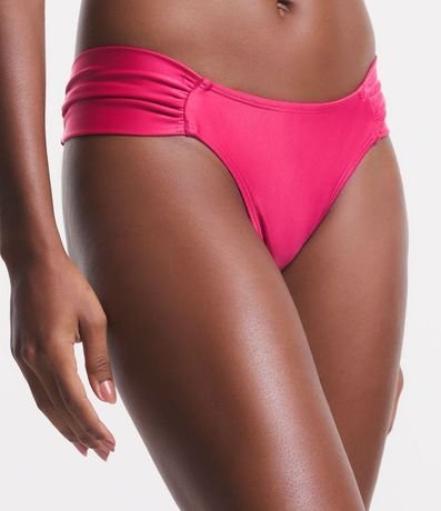 Bikini Bombacha en Poliamida con Lateral Drapeado 1