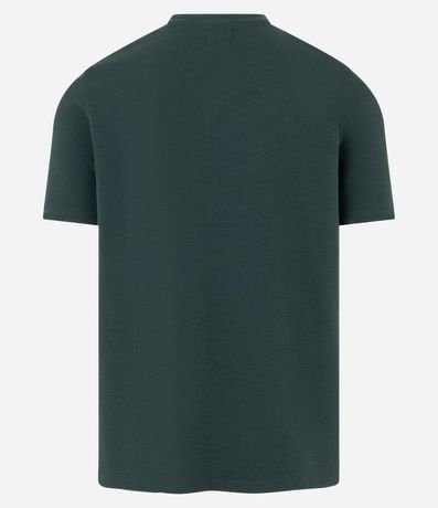 Remera Slim en Algodón con Textura Acanalada 9