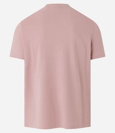 Remera Slim en Algodón con Textura Acanalada 9
