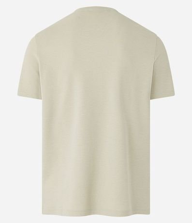 Remera Slim en Algodón con Textura Acanalada 9