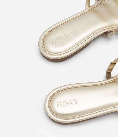 Sandalia Plana Multi Tiras 3