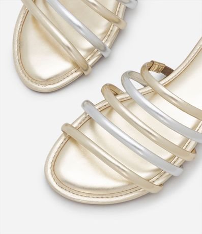 Sandalia Plana Multi Tiras 5