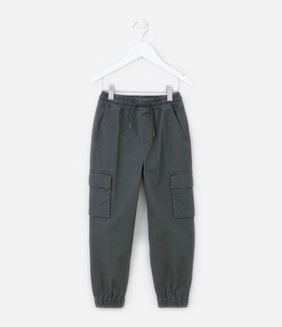 Pantalón Jogger Infantil con Bolsillos Cargo - Talle 5 a 14 años 1