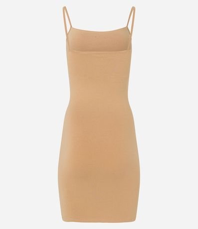 Vestido Corto en Algodón con Breteles Finos 2