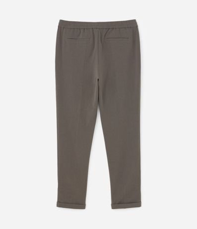 Pantalón Sastrería con Cintura Elástica y Pliegues 7