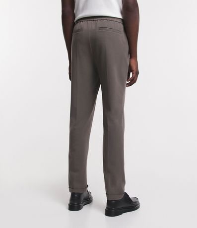 Pantalón Sastrería con Cintura Elástica y Pliegues 3