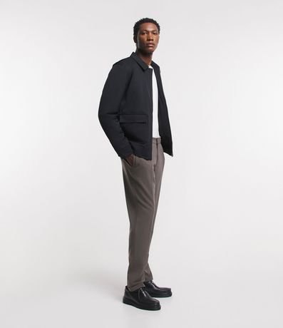 Pantalón Sastrería con Cintura Elástica y Pliegues 5