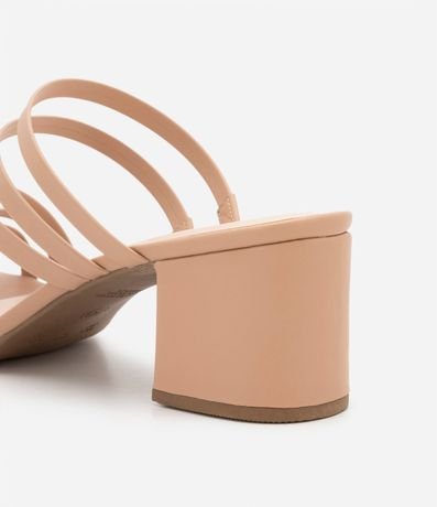 Sandalia Multi Tiras con Taco Bloque 3