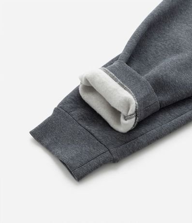 Pantalón en Algodón con Cintura Elástica y Bajo Ajustada 8