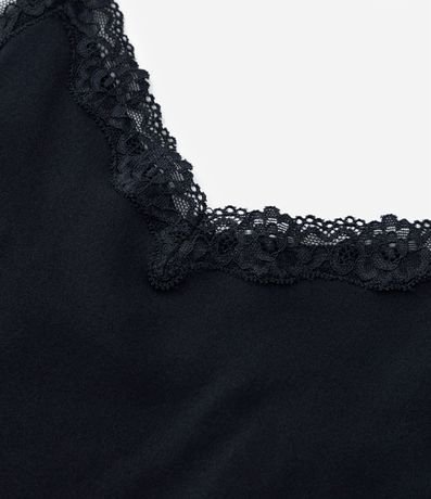 Musculosa con Breteles Finos sin Costura y con Encaje 7