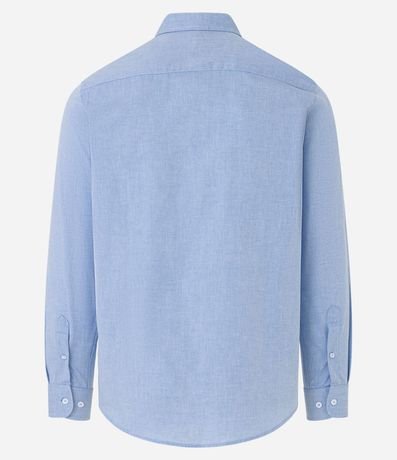 Camisa Comfort en Algodón Manga Larga 6