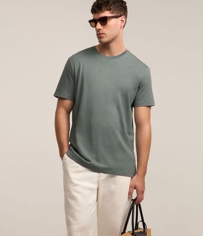 Remera Comfort Básica en Algodón Peruano