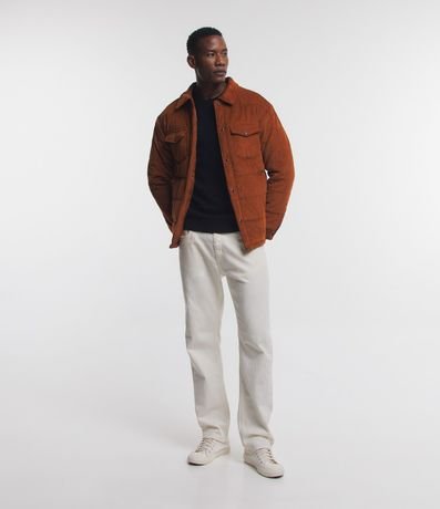 Campera de Terciopelo Cotele con dos Bolsillos de Solapa 2
